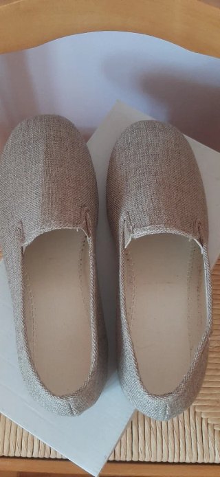 Zapatillas beige