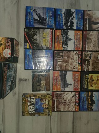 Lote DVDs Documentales Guerra Historia