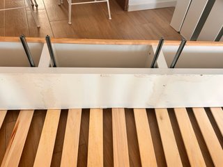 Cama NORDLI IKEA Blanca