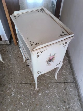 Dormitorio completo madera beige vintage