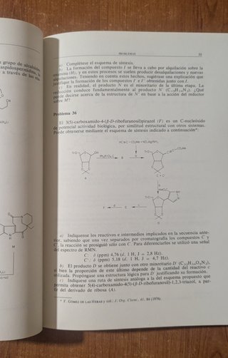 Problemas en síntesis orgánica