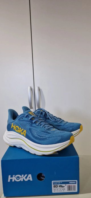 Zapatillas Hoka Clifton 10 Azul/Amarillo