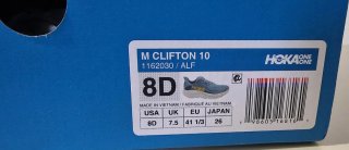Zapatillas Hoka Clifton 10 Azul/Amarillo
