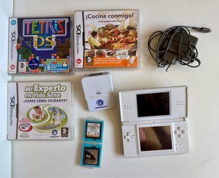 Pacchetto Nintendo DS Lite Bianca + Giochi