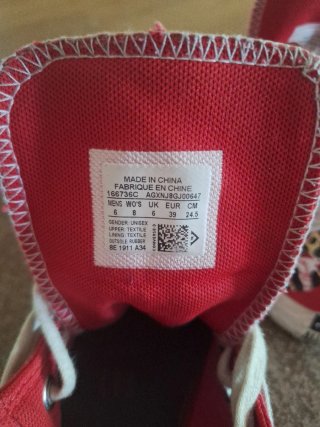 Converse All Star Rojas
