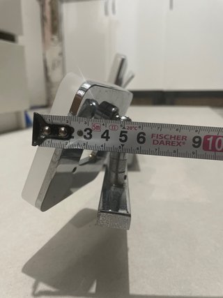 Lámpara Techo 3 Focos Cuadrados