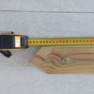 Palos madera valla piscina