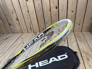 RAQUETA SQUASH HEAD MICROGEL PWR + FUNDA