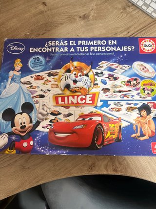 Juego Lince Disney Educa