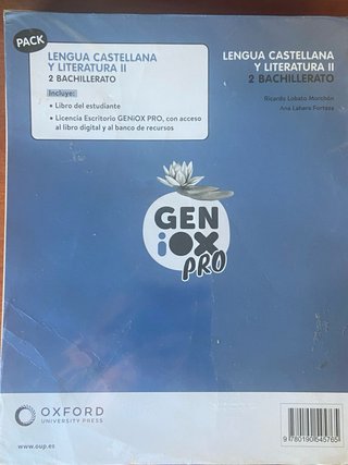 Lengua castellana y literatura II. Libro del es...