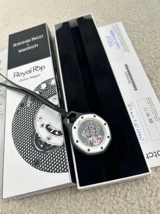 Audemars Piguet x Swatch Royal Pop Ocho Negro