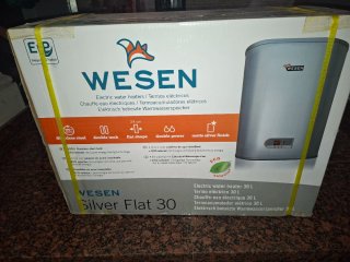 Termo Eléctrico WESEN Silver Flat 30L