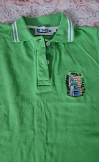 Camiseta Polo SDS Verde Club Remo Hondarribia