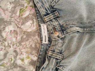 2 pares de Pantalones vaqueros grises y azules
