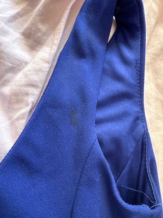 Mono Zara Talla M Azul