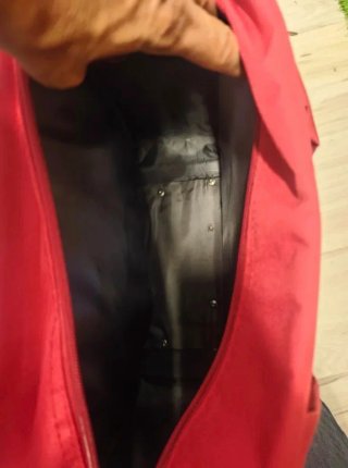 Maleta de cabina con ruedas roja