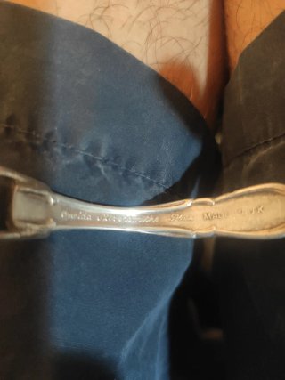 Brazalete de plata con cierre