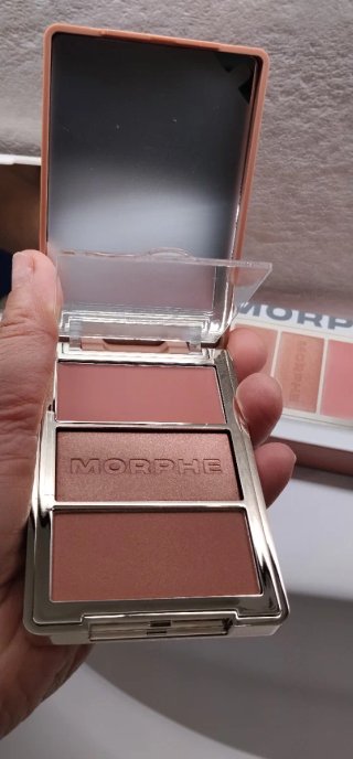 Lote Maquillaje Morphe Paleta Sombras y Rubores