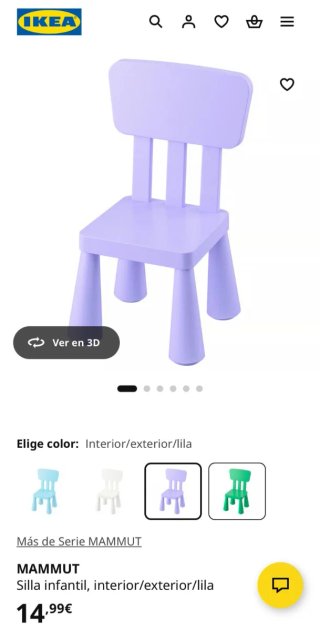 Mesa infantil redonda + 4 sillas verdes