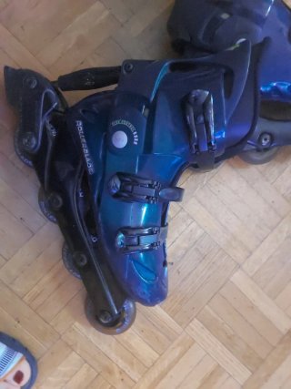 Patines en línea Rollerblade azules TALLA 37