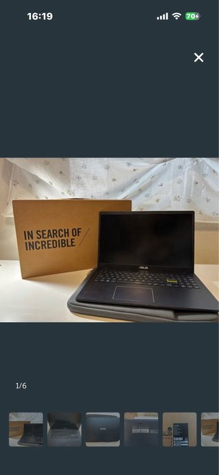Portátil ASUS E510MA-EJ617 Negro