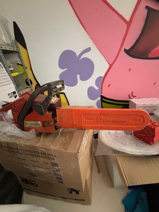 Motosierra Husqvarna Naranja