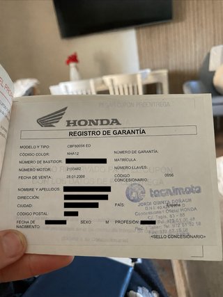 HONDA CBF600 S