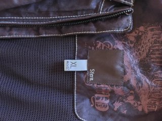 Cazadora fina Sfera marrón Talla XL