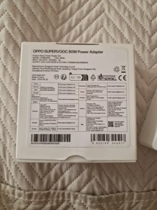 Cargador Oppo SuperVOOC 80W