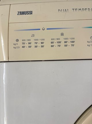 Secadora Zanussi Dual Temperature