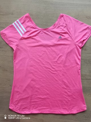 Camiseta Adidas Fucsia Climacool Talla M