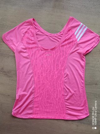 Camiseta Adidas Fucsia Climacool Talla M