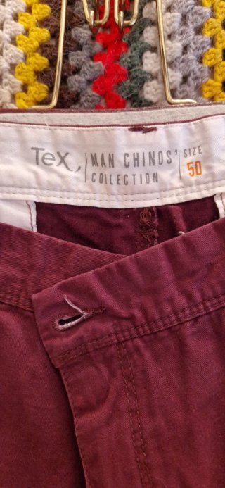 Pantalón Hombre Granate