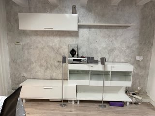 Mueble Comedor Blanco + Home Cinema Phillips 5.1