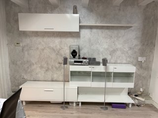 Mueble Comedor Blanco + Home Cinema Phillips 5.1