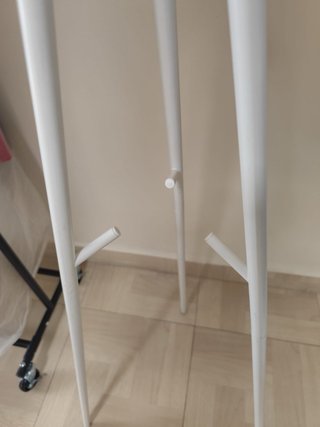 Perchero Pie Blanco IKEA EKRAR