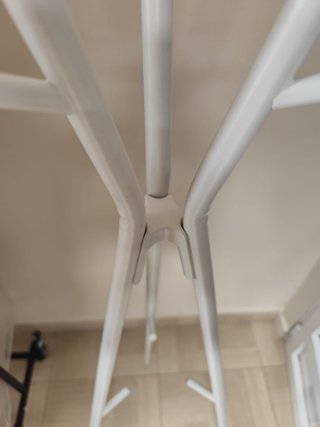 Perchero Pie Blanco IKEA EKRAR