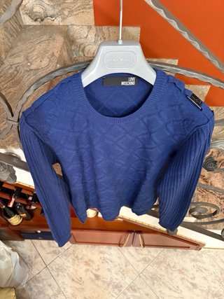 Maglione da donna in lana firmata I Love Moschino