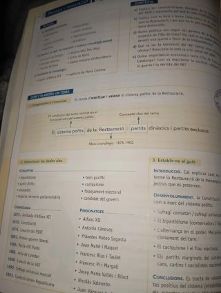 HB, Història, Batxillerat