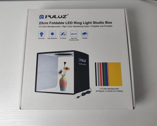 caja de luz para fotografía de producto