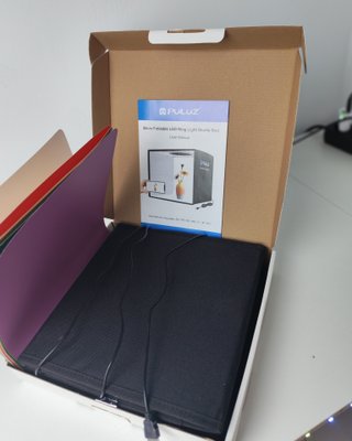 caja de luz para fotografía de producto