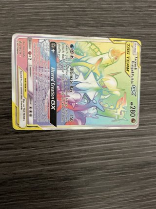 Carta Pokémon Arceus, Dialga & Palkia GX