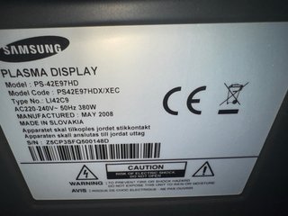 Televisor Samsung Negro