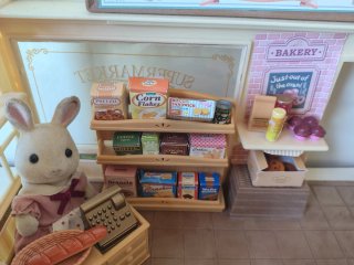Coche y Tienda Sylvanian Families