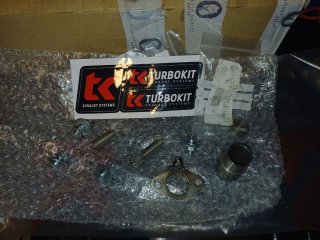 Tubo de escape  completo turbo kit