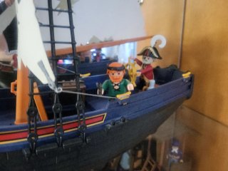 Barco Pirata Playmobil Original