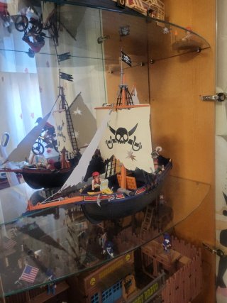 Barco Pirata Playmobil Original