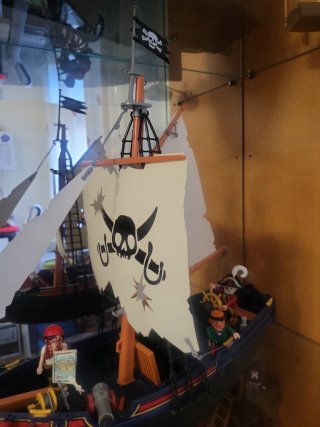 Barco Pirata Playmobil Original