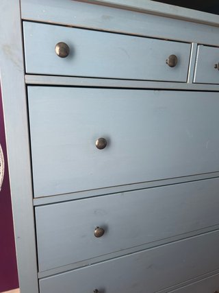 Cómoda Azul Ikea 6 Cajones 110 anc 51 prof 132 alt