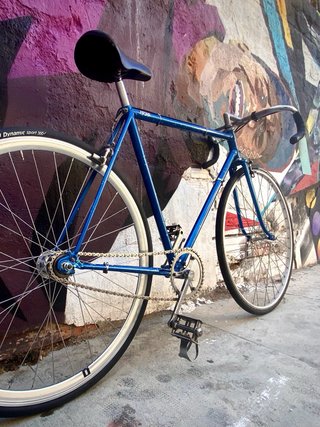 Bicicleta vintage de diseño